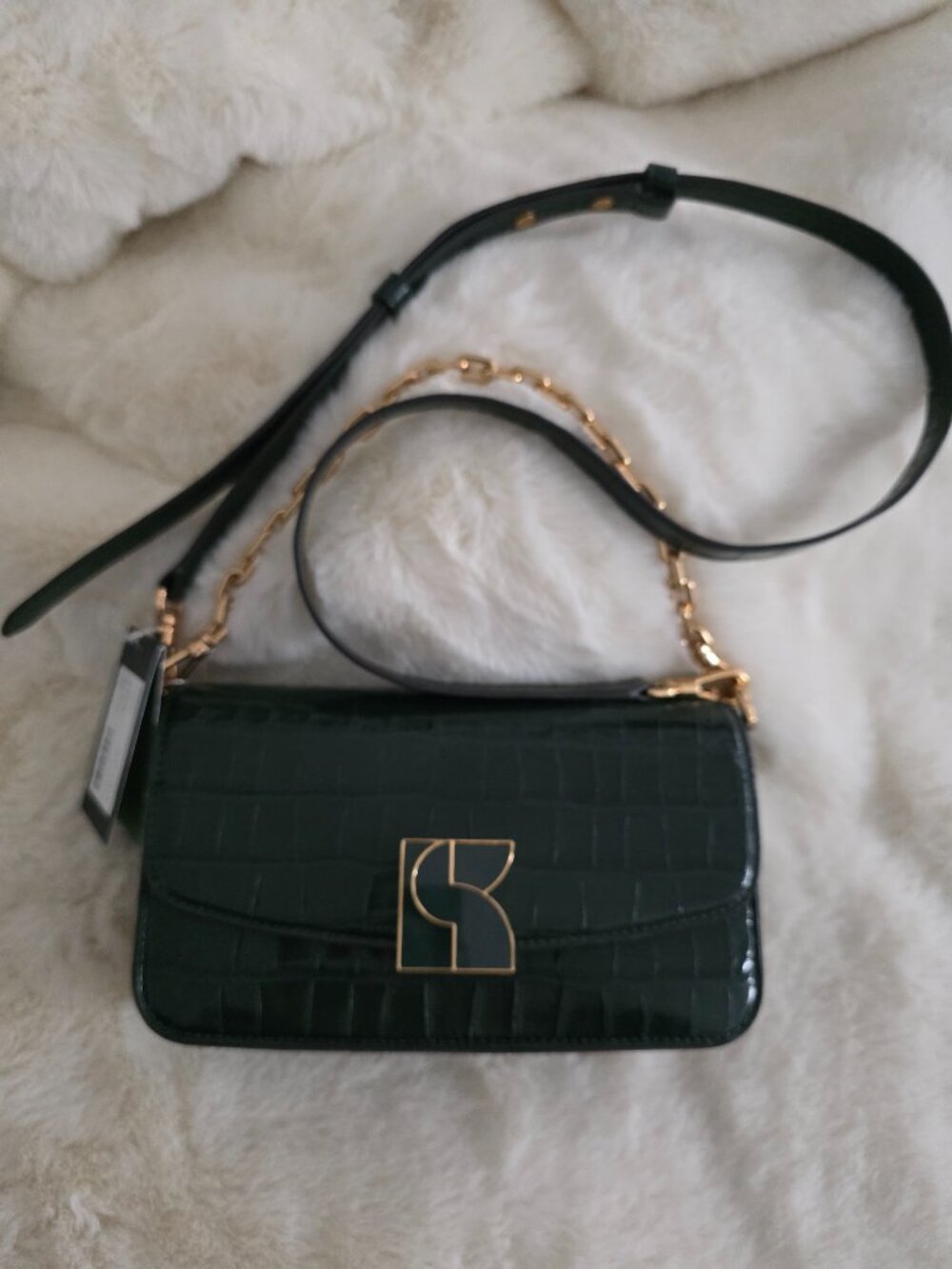 Women's Kate Spade Green Crossbody Bag NWT